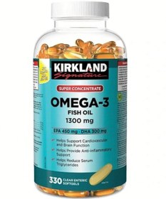 تصویر امگا ۳ کرکلند ۱۳۰۰ میلی‌گرم 