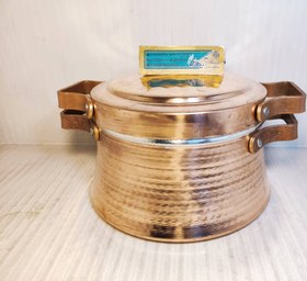 تصویر قابلمه کماجدان مسی-سایز۳ 