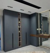 تصویر کمد دیواری پلی گلاس 