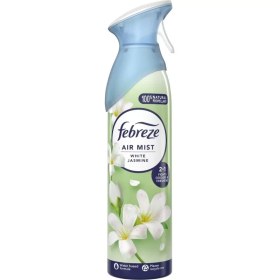 تصویر اسپری خوشبو کننده هوا فبرز (اروپایی) با رایحه یاس سفید حجم 185 میل Febrez air freshener spray with the scent of WHITE JASMINE