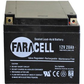 تصویر باتری Faracell 12V28AH 