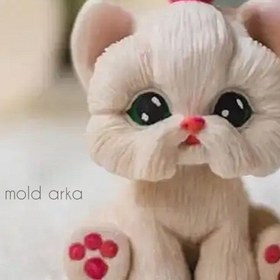 تصویر قالب سیلیکونی سگ روسی 