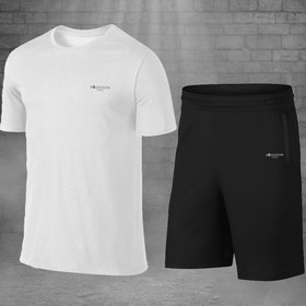 تصویر ست تی شرت و شلوارک مردانه پوزایدون استورم فاق بلند راسته | POSEIDONSTORM SHTKMST100001 