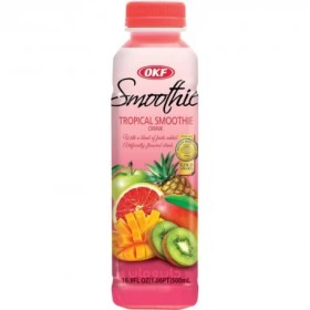 تصویر اسموتی میوه های گرمسیری ا کی اف 500 میلی لیتر OKF OKF tropical smoothie 500 ml