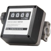 تصویر لیترشمار مکانیکی گازوئیل یک اینچ ا liter meter liter meter