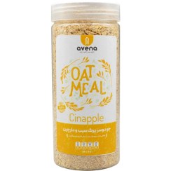 تصویر اوتمیل سیب و دارچین اَونا 