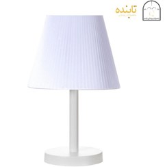 تصویر آباژور رومیزی تابنده مدل RO رنگ سفید 