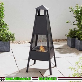 تصویر بخاری هیزمی کد 2 