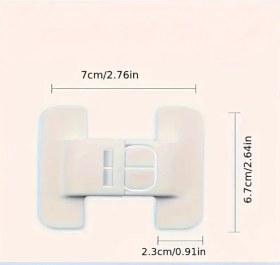 تصویر قفل کودک یخچال و فریزر ( بسته 2 عددی ) 
