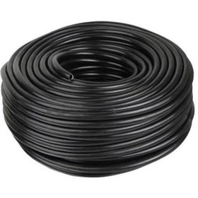 تصویر شیلنگ آب پی وی سی مشکی نمره 2 - 150 متری PVC water hose