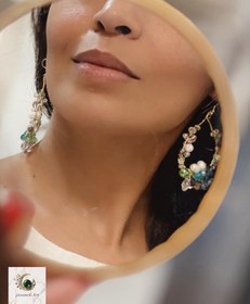 تصویر گوشواره نیلوان Nilvan Earrings