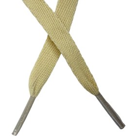 تصویر بند کتونی رنگ کرم 