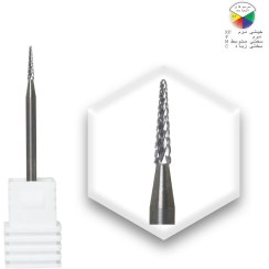 تصویر سر سوهان الماسه ناخن دور گیری باریک کوتاه M ویلسون WILSON 