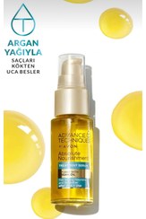 تصویر Avon تکنیک های پیشرفته Morrocco Argan روغن تغذیه کننده سرم 30 میلی لیتر Avon Advance Techniques Fas Argan Yağı İçeren Besleyici Saç Serumu 30ml