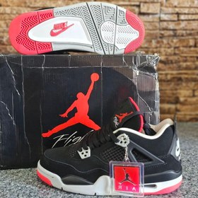 تصویر کفش جردن Nike Jordan 4 مردانه و زنانه 37 تا 44 ( کتونی جردن - جردن 4 - jordan 4 - کفش ایر جردن -4 air jordan ) 