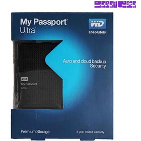 تصویر هارد اکسترنال وسترن دیجیتال My Passport Ultra WD ظرفیت ۲۵۰ گیگابایت USB 3.0 