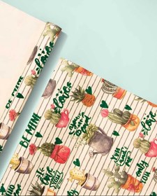 تصویر 3 برگ کاغذ کادو مخمل – 16936 