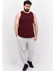 تصویر جلیقه‌های تمرینی بدون آستین مردانه مناسب ورزش، رنگ مارون برند champion Men Sportwear Fit Sleeveless Training Vests, Maroon