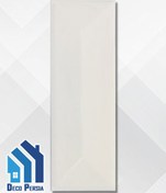 تصویر کاشی خاک‌سفید جگوار 30×10 کالکشن ملودی سفید مات 