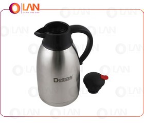 تصویر فلاسک ۲ لیتری استیل دسینی مدل ۱۰۰ Flask 2 liter desini model 100