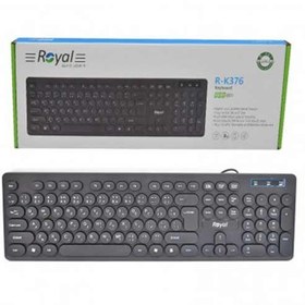 تصویر کیبورد رویال k376 Royal keyboard k376