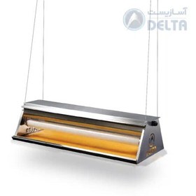 تصویر حشره کش برقی با تله چسبی deltrap مدل سقفی استیل SS260 