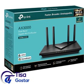 تصویر مودم تی پی-لینک مدل Archer AX55 وای فای ۶ 