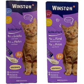 تصویر بسته بستنی گربه وینستون Winstone Pack مجموعه 2 عددی 