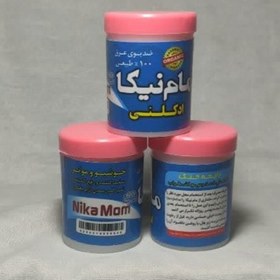 تصویر مام پودری نیکا ادکلنی رایحه خنک(آبی) 