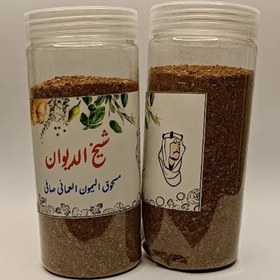 تصویر پودر لیمو عمانی بدون هسته 300 گرمی اعلا برند شیخ الدیوان قطری 