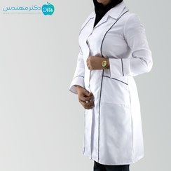 تصویر روپوش پزشکی مغزی دوز زنانه 