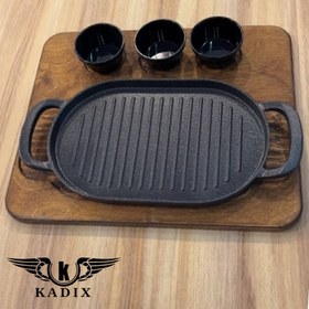 تصویر سرو چدن بیضی 