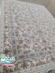 تصویر فرش ماشینی 1200 شانه گل برجسته طرح 1044 