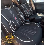 تصویر روکش صندلی پژو ۲۰۶ و ۲۰۷ طرح گوچی پارچه جودون 