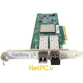 تصویر کارت شبکه Dell Qlogic QLE2562 Dual Port 8Gb Fibre Channel PCIe Host Bus Adapter 