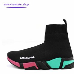 تصویر کتانی ساقدار زنانه بالنسیاگا مدل E33 Balenciaga E33