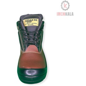 تصویر پوتین ایمنی مدل 3max Safty-Shoes-3Max-Brown-Imenpa