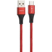 تصویر کابل شارژ لایتنینگ لیتو مدل LD-38 Litho lightning charging cable model LD-38