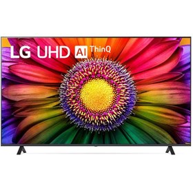 تصویر تلویزیون ال جی مدل 75UR8050 LG 4K LED TV, model UR7806, size 75 inches, produced in 2023