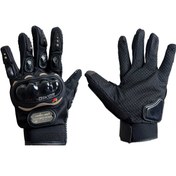 تصویر دستکش موتور سواری پرو مدل BLACK 