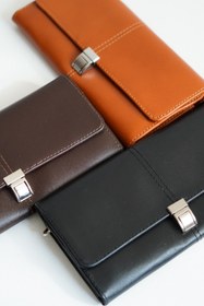 تصویر کیف دستی چرم طبیعی مدل PS-03 