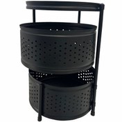 تصویر سبد سیب زمینی و پیاز ساین مدل رایکا 2.5 طبقه 