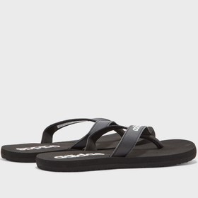 تصویر دمپایی لژ دار مشکی ایزای برند Adidas Eezay Flip Flops Black