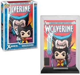 تصویر اکشن فیگور اسپشیال 9 سانتی فانکو پاپ ولورین با کاور کمیک مدل Funko POP - Comic Covers - Marvel - X-Men - Wolverine - Exclusive _اسباب بازی 