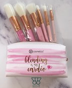 تصویر ست براش کیفی 6 تایی بی اچ کازمتیکس همراه با کیف BH Cosmetics Mini Pink Perfection 6 Piece Brush Set 