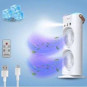 تصویر پنکه مه پاش دو فن 