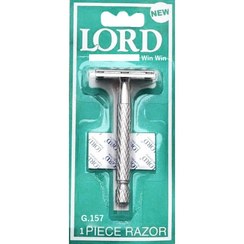 تصویر خودتراش آلومینیومی به همراه تیغ لرد (1 عدد) 