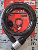 تصویر قفل موتور سیکلت تی جی آر مدل TGR1 با درپوش دار 