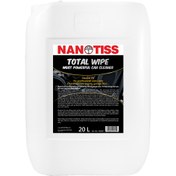 تصویر مایع صفرشویی داخل خودرو گالنی 20 لیتری نانوتیس Nanotiss Total Wipe 