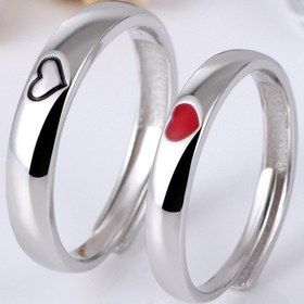 تصویر انگشتر کاپلی قلب 